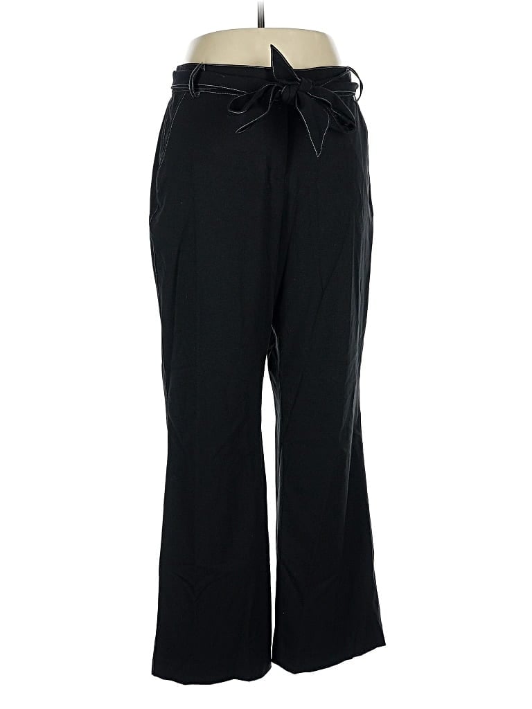 Pre-owned Lane Bryant Dress Pants In Black