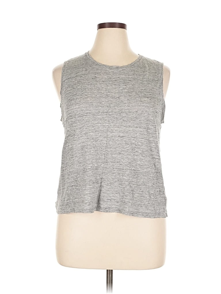 Pre-owned Everlane Sleeveless T-shirt In Gray