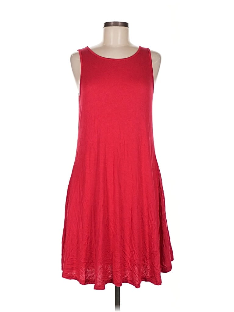 Pre-owned Unbranded Casual Dress In Red