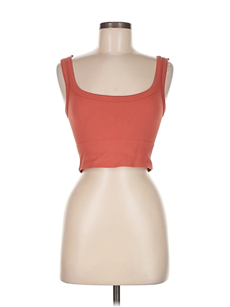Pre-owned Full Tilt Tank Top Orange Strapless Neckline Tops