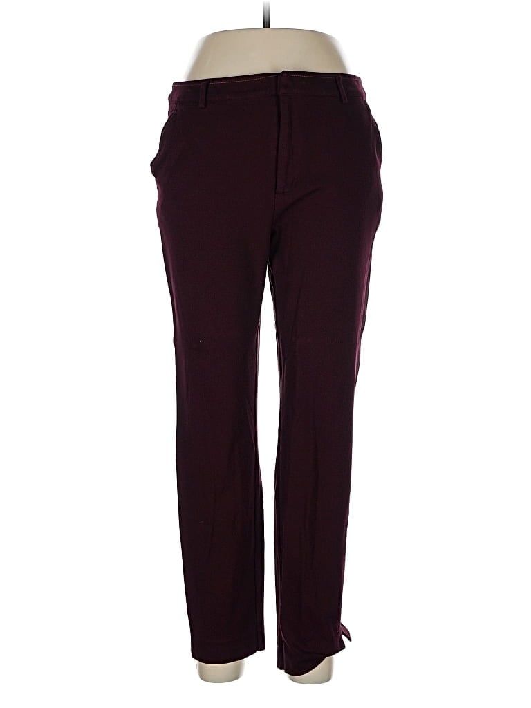 Pre-owned Scotch & Soda Casual Pants In Burgundy