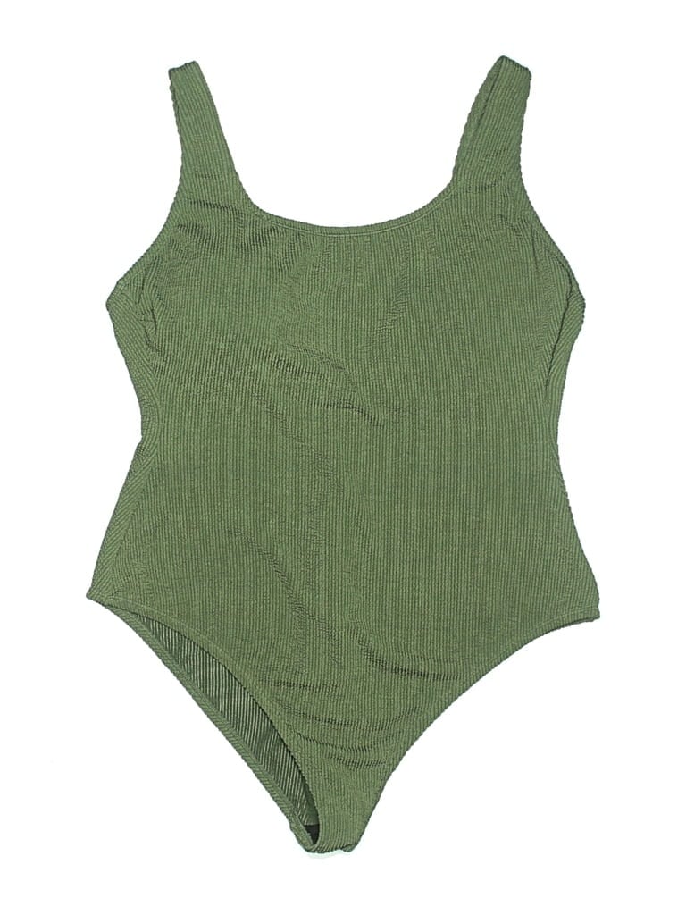 Pre-owned Kona Sol One Piece Swimsuit In Green