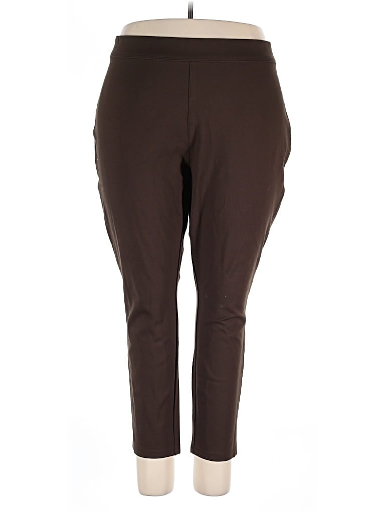 Pre-owned Martha Stewart Active Pants In Brown