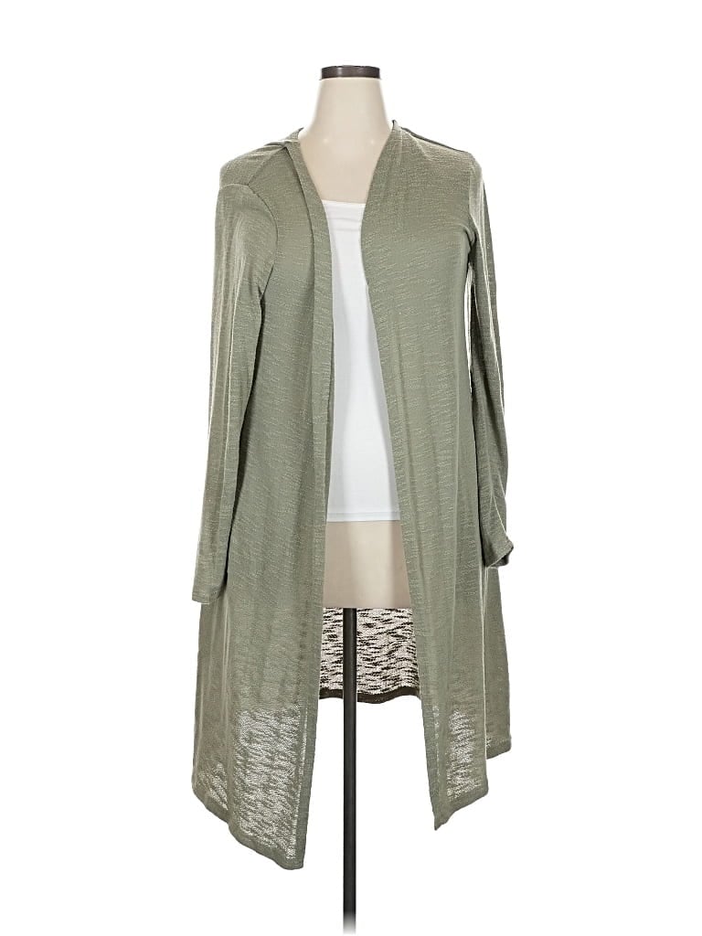 Pre-owned Wallflower Cardigan Sweater In Green