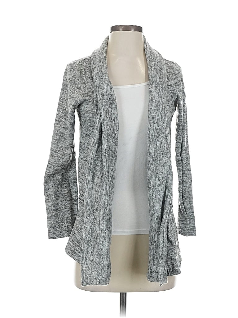 Pre-owned David Cline Cardigan Sweater In Gray