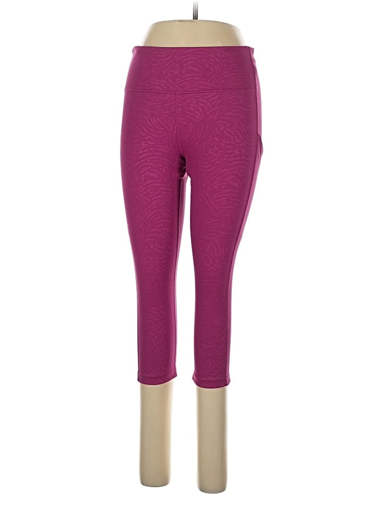 Pre-owned Athleta Active Pants In Purple