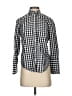 J.Crew 100% Cotton Checkered-gingham Black Long Sleeve Button-Down Shirt Size 00 - photo 1