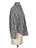 J.Crew 100% Cotton Checkered-gingham Black Long Sleeve Button-Down Shirt Size 00 - photo 4