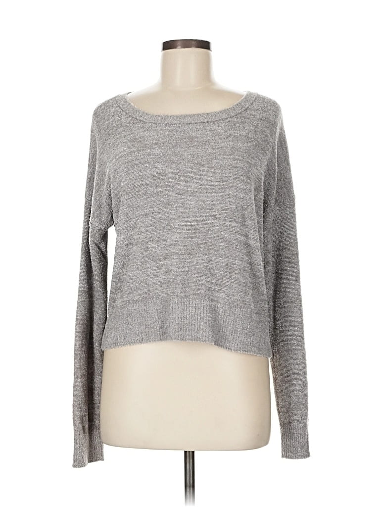 Pre-owned Thread & Supply Pullover Sweater In Gray