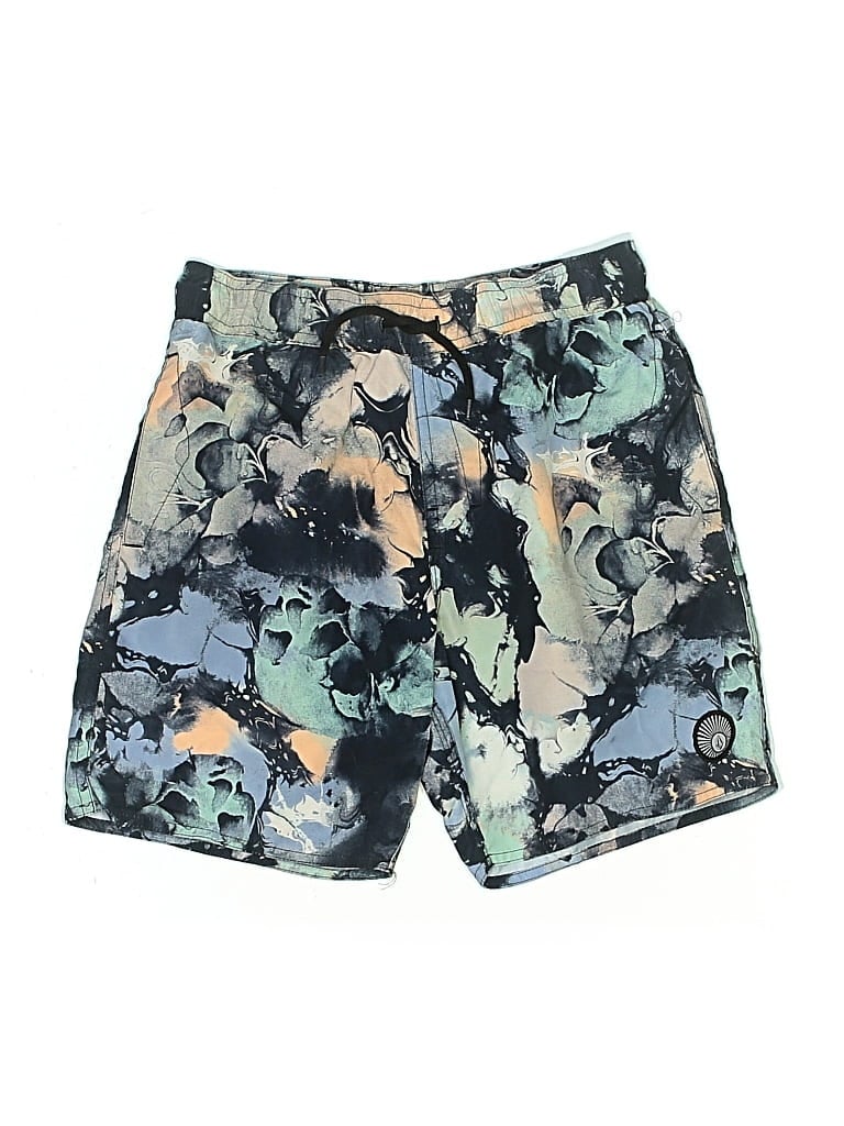 Pre-owned Volcom Kids' Board Shorts In Blue