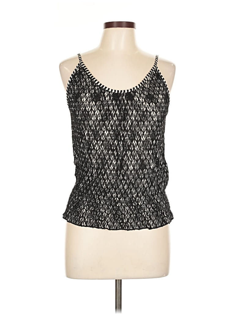 Pre-owned Missoni Sleeveless Blouse In Black