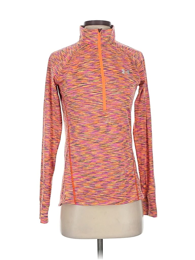 Pre-owned Under Armour Track Jacket In Orange