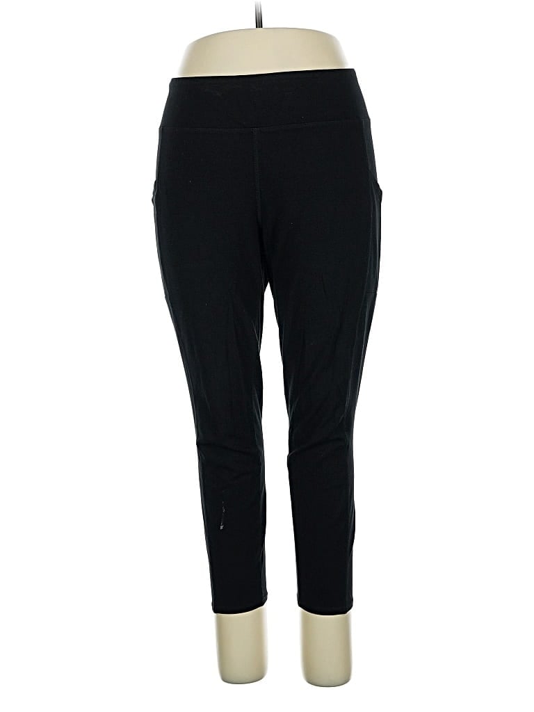 Pre-owned The Sweatshirt Project By French Laundry Active Pants In Black