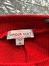 Amour Vert Solid Red Casual Skirt Size XS - photo 4