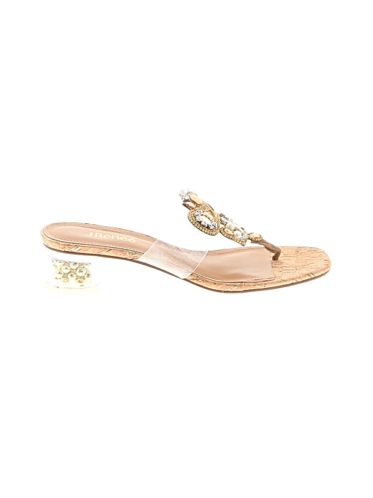 Pre-owned J. Reneé Mule/clog In Gold