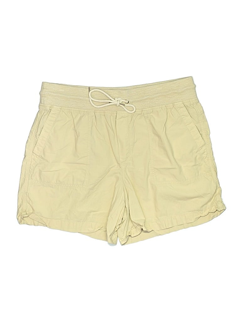 Pre-owned Lou & Grey Khaki Shorts In Yellow