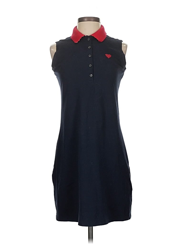 Pre-owned Tommy Hilfiger Casual Dress In Blue