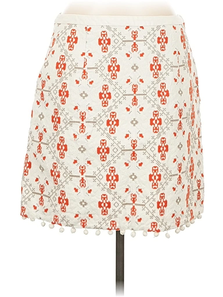 Pre-owned Maeve Casual Skirt In White