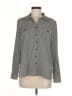NY Collection Houndstooth Gray Long Sleeve Blouse Size M (estimated) - photo 1