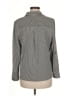 NY Collection Houndstooth Gray Long Sleeve Blouse Size M (estimated) - photo 2