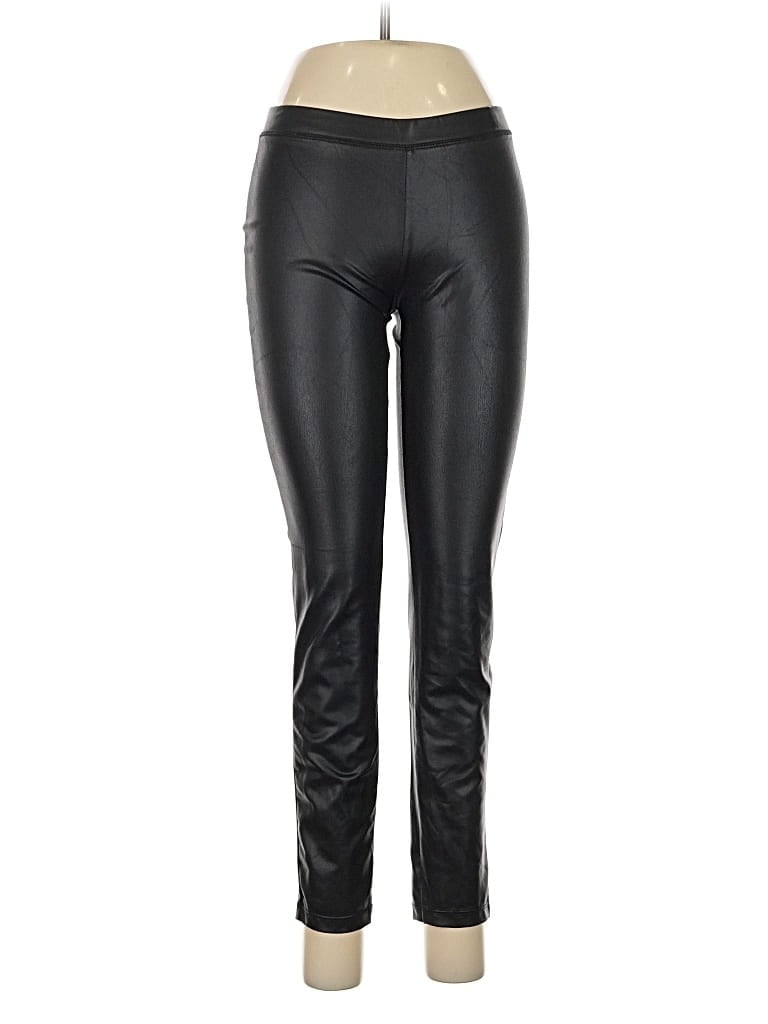 Pre-owned Guess Active Pants In Black