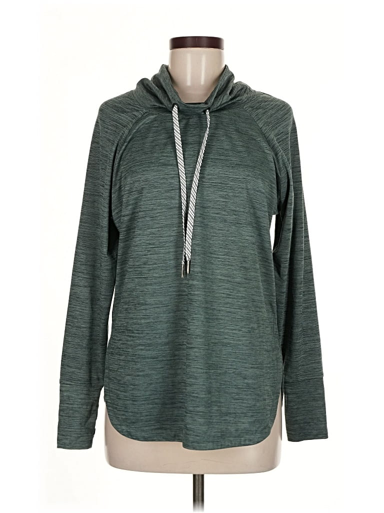 Pre-owned Keren Hart Long Sleeve T-shirt In Green