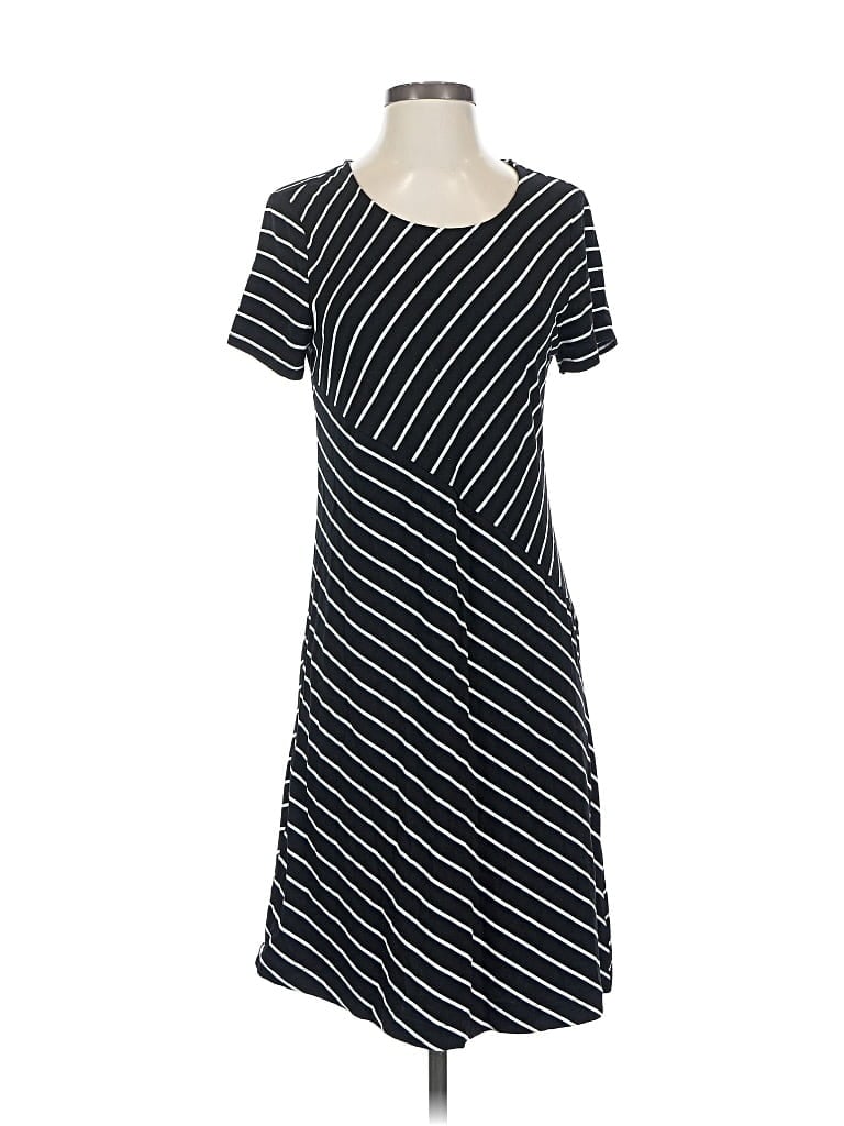Pre-owned Chico's Casual Dress In Black