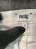 Paige Metallic White Jeans Size 27 waist - photo 6
