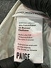 Paige Metallic White Jeans Size 27 waist - photo 7