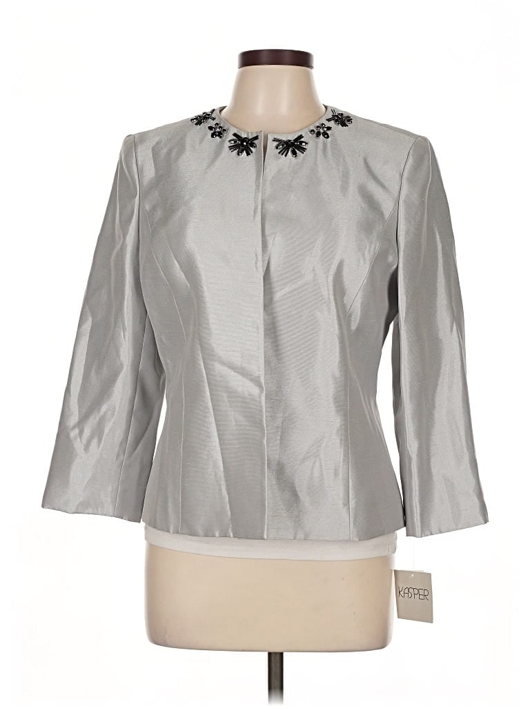Kasper Jacket In Silver