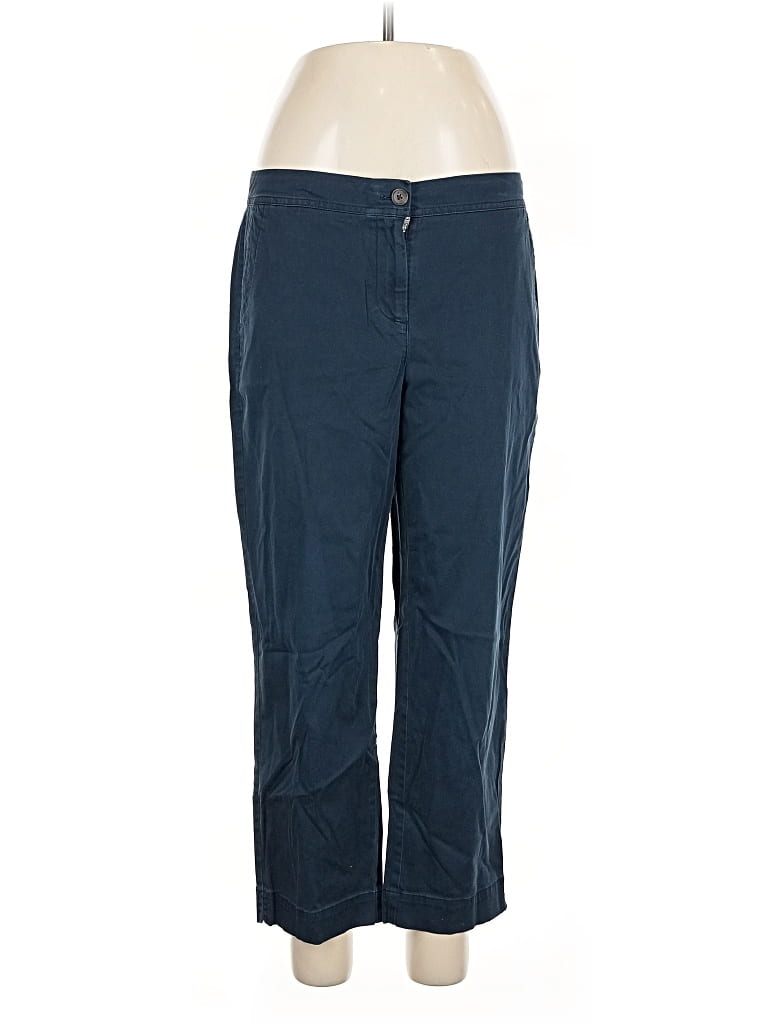 Pre-owned Jjill Casual Pants In Blue