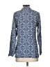 Escapada 100% Rayon Blue Long Sleeve Blouse Size S - photo 2
