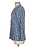 Escapada 100% Rayon Blue Long Sleeve Blouse Size S - photo 5