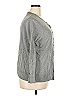 Torrid 100% Cotton Gray Cardigan Size 2X Plus (2) - photo 4