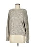 Sundry Animal Print Gray Pullover Sweater Size Med (2) - photo 1