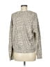 Sundry Animal Print Gray Pullover Sweater Size Med (2) - photo 2