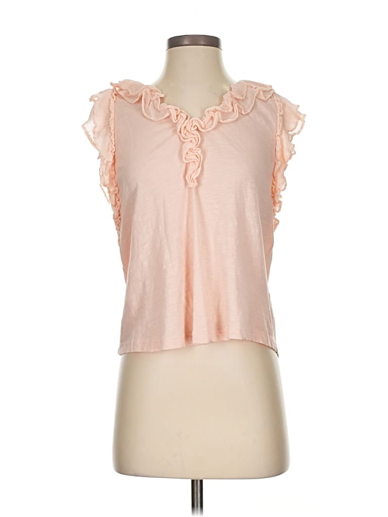 Pre-owned By Anthropologie Sleeveless Blouse In Pink