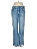 GRLFRND 100% Cotton Hearts Blue Jeans Size 28 waist - photo 1