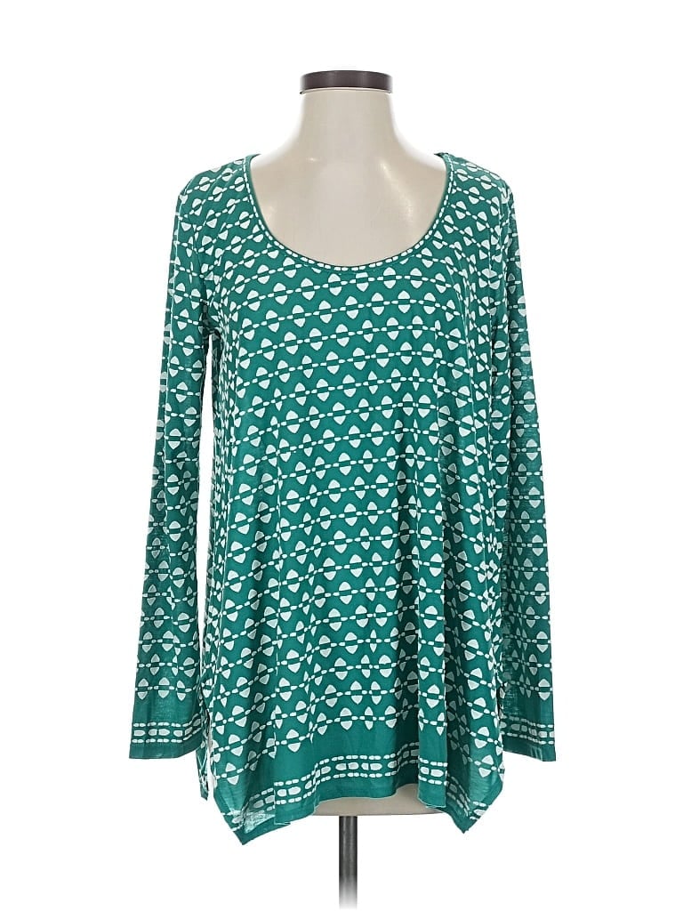 Pre-owned Studio M Long Sleeve T-shirt In Blue