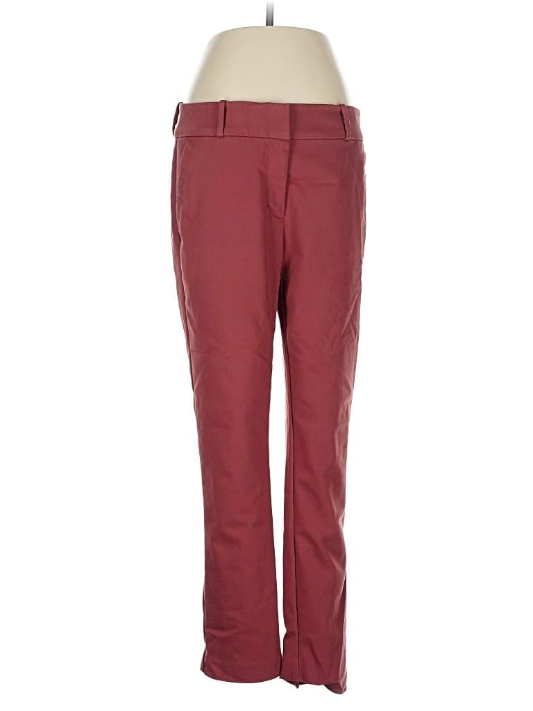 Pre-owned Ann Taylor Loft Outlet Casual Pants In Burgundy