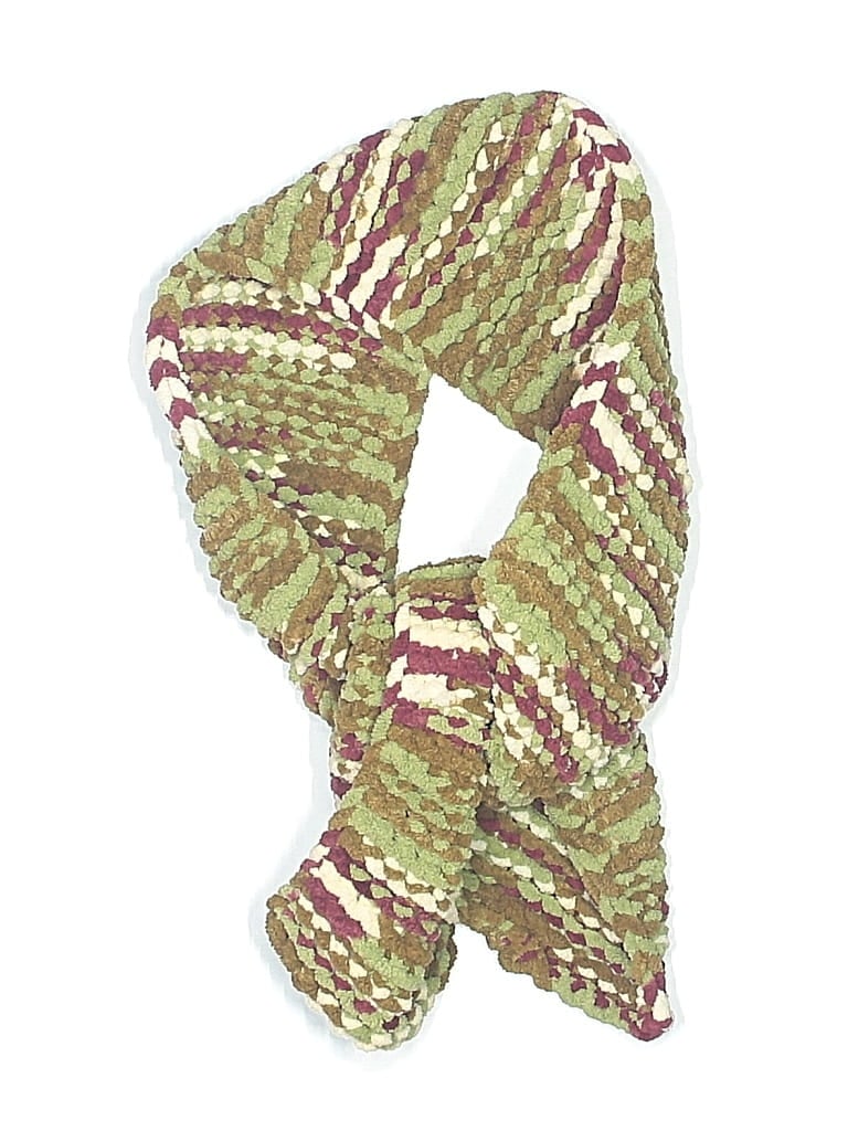 Pre-owned Unbranded Scarf In Green