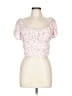 Active USA 100% Polyester Pink Short Sleeve Top Size L - photo 1