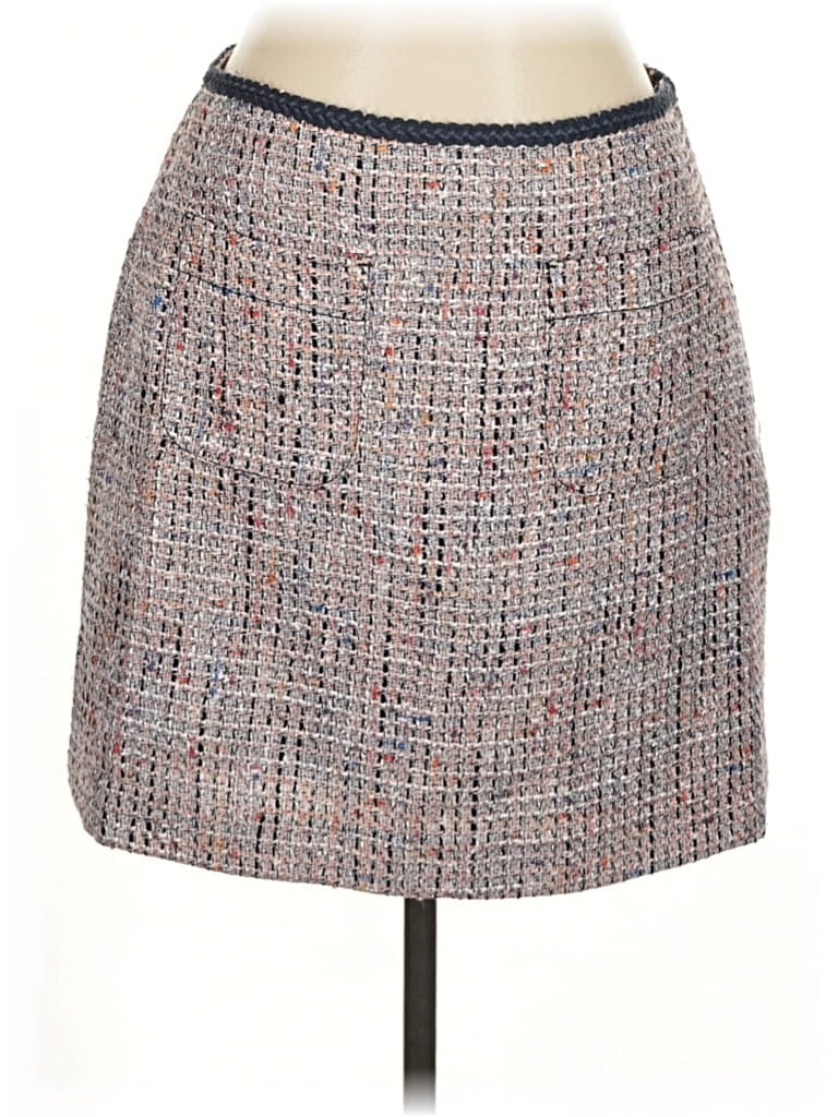 Pre-owned Ann Taylor Loft Formal Skirt In Gray