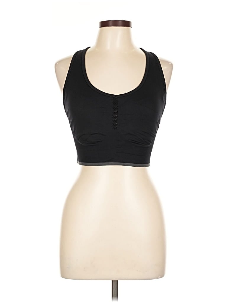 Pre-owned Zella Sports Bra In Black