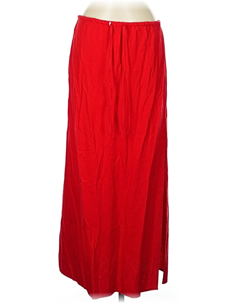 Pre-owned Gap Formal Skirt In Red