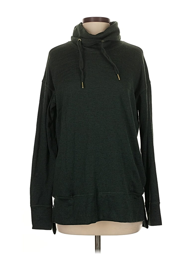 Pre-owned Active By Old Navy Pullover Hoodie In Green