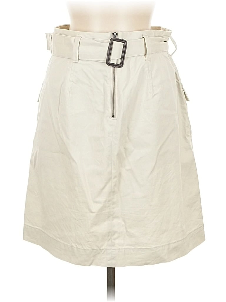 Pre-owned Banana Republic Casual Skirt In White