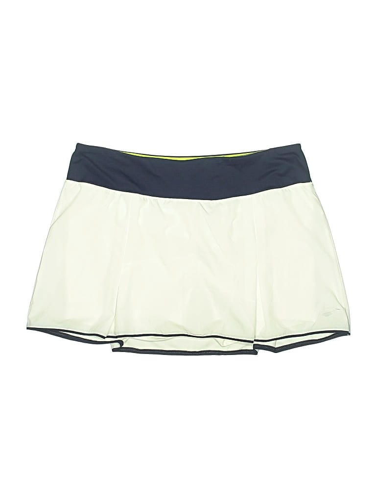 Pre-owned Brooks Active Skort In White