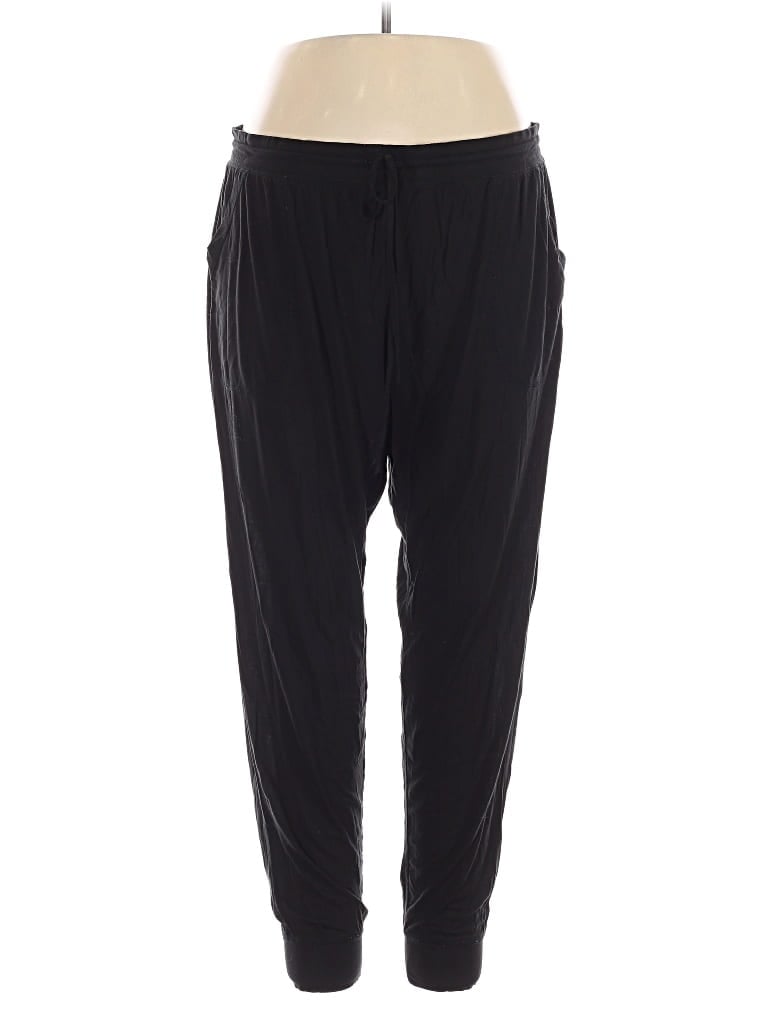 Pre-owned Love By Gap Track Pants In Black