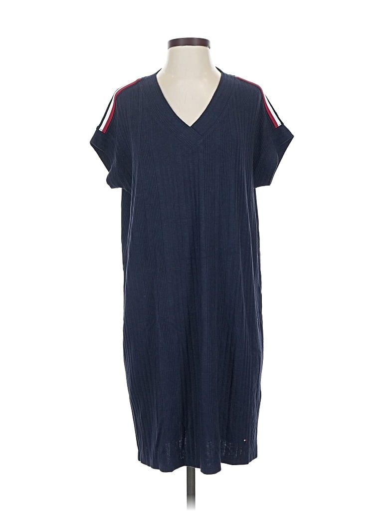 Pre-owned Tommy Hilfiger Casual Dress In Blue